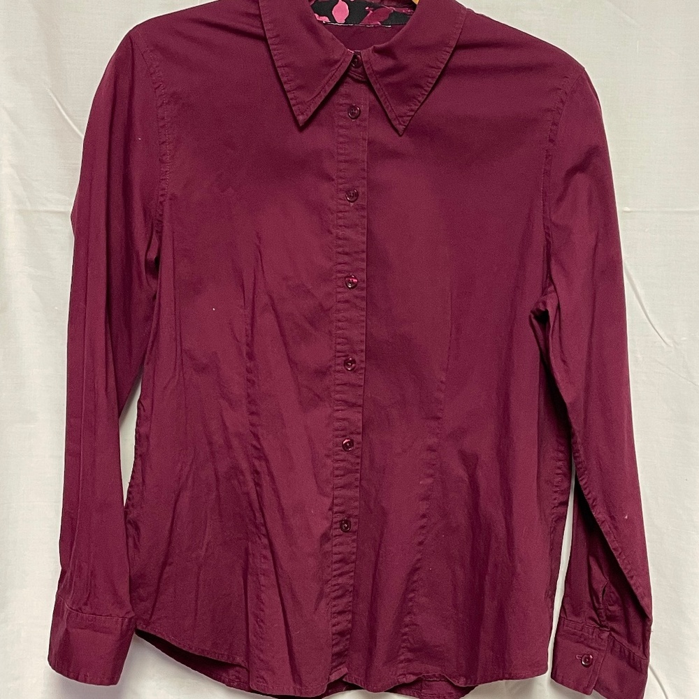 Maroon blouse